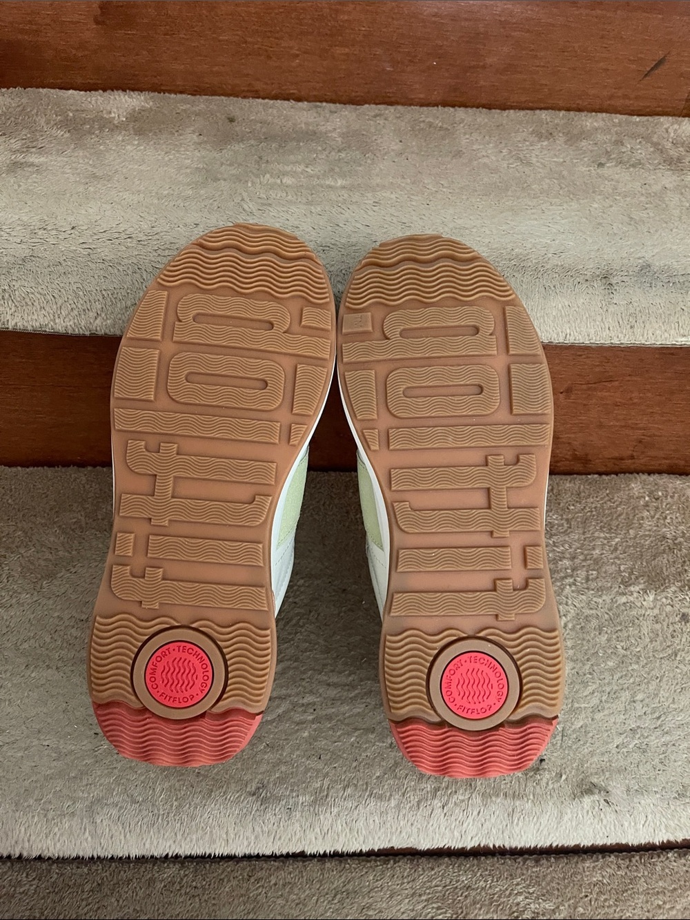NWOT Fitflop F Mode Suede Leather Platform Women’s Sneakers Size 8.5 - Picture 8 of 10